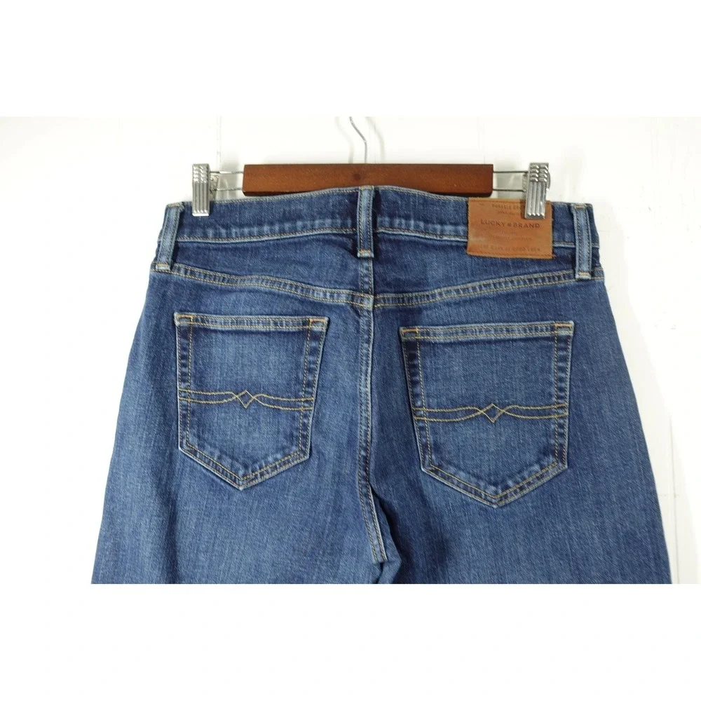 Lucky Brand Jeans Mens 30x30 Blue 121 Slim Straight Stretch Denim‎ Medium Wash